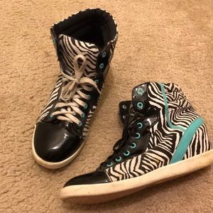 Qupid Sneaker Wedges